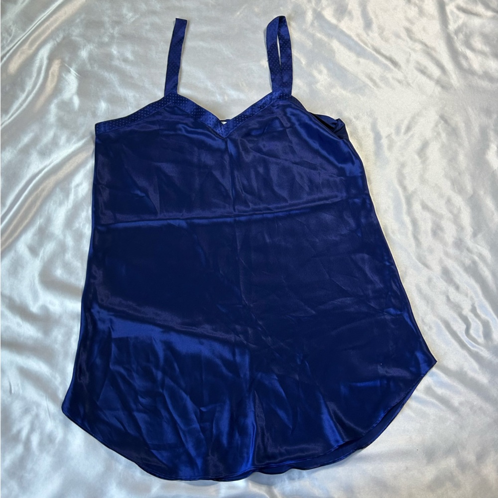 Blue Chemise Slip Dress Size XL
